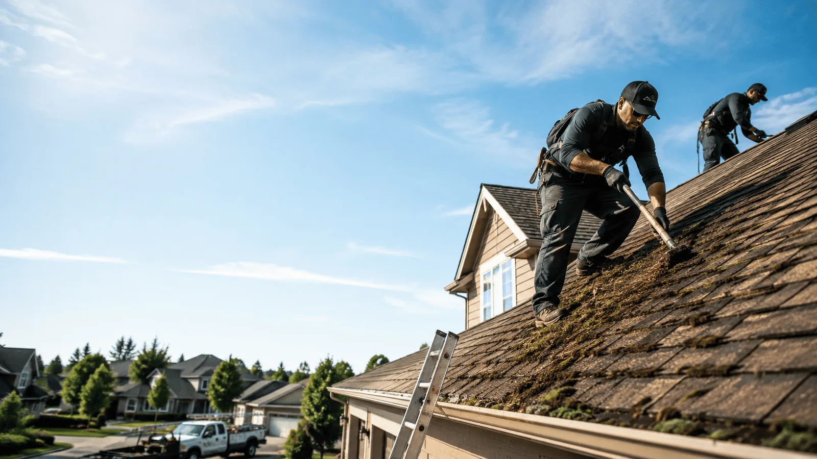 Roof Moss Removal in Rescue, CA near me